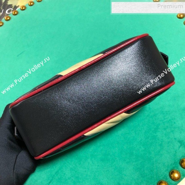 Gucci GG Diagonal Marmont Mini Bag 448065 Beige 2019 (BLWX-9092729)