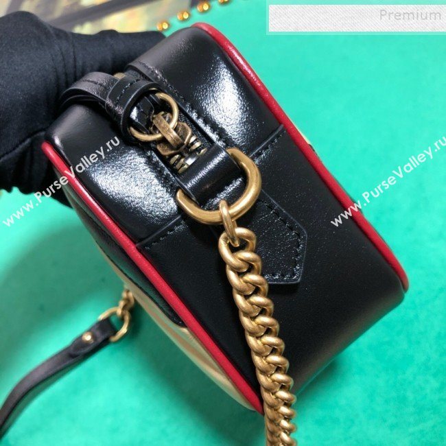 Gucci GG Diagonal Marmont Mini Bag 448065 Beige 2019 (BLWX-9092729)