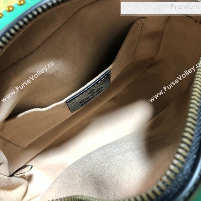 Gucci GG Diagonal Marmont Mini Bag 448065 Beige 2019 (BLWX-9092729)