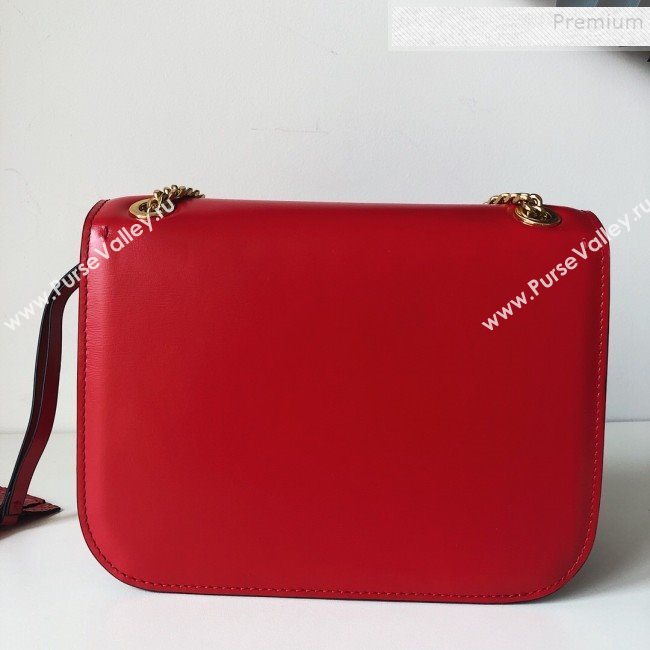 Valentino Small VLock Calfskin Shoulder Bag Red 2019 (JJ3-9092302)