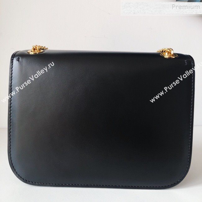 Valentino Small VLock Calfskin Shoulder Bag Black 2019 (JJ3-9092303)