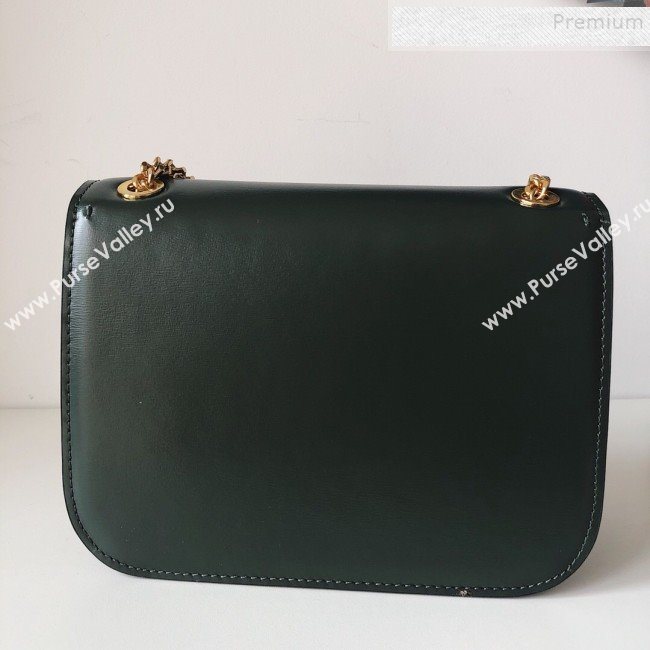 Valentino Small VLock Calfskin Shoulder Bag Green 2019 (JJ3-9092305)
