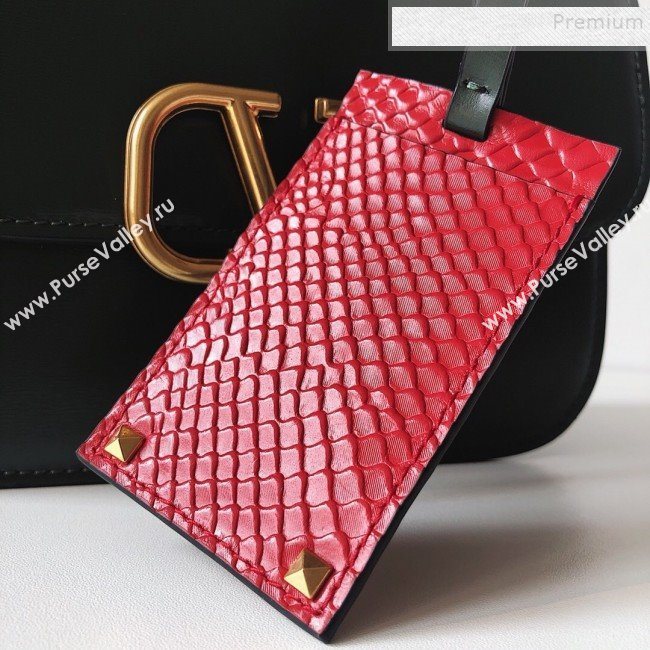 Valentino Small VLock Calfskin Shoulder Bag Green 2019 (JJ3-9092305)