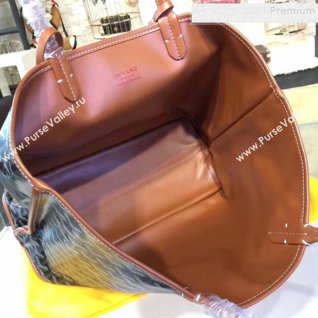 Goyard Reversible Calfskin Medium/Large Shopping Tote Bag Brown  (ZHENGT-9092641)