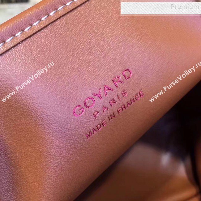 Goyard Reversible Calfskin Medium/Large Shopping Tote Bag Brown  (ZHENGT-9092641)