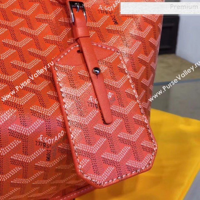 Goyard Reversible Calfskin Medium/Large Shopping Tote Bag Orange (ZHENGT-9092644)
