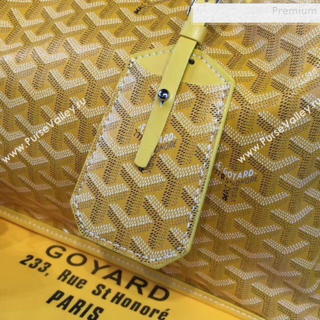 Goyard Reversible Calfskin Medium/Large Shopping Tote Bag Yellow (ZHENGT-9092645)