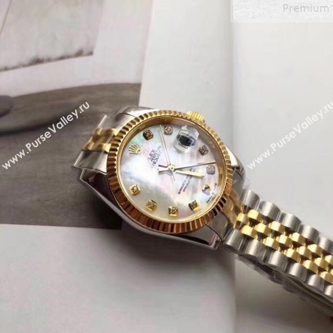 Rolex Womens Datejust Watch 28mm Gold/Silver Top Quality (KN-9072558)