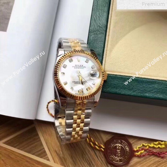 Rolex Womens Datejust Watch 28mm Gold/Silver Top Quality (KN-9072558)