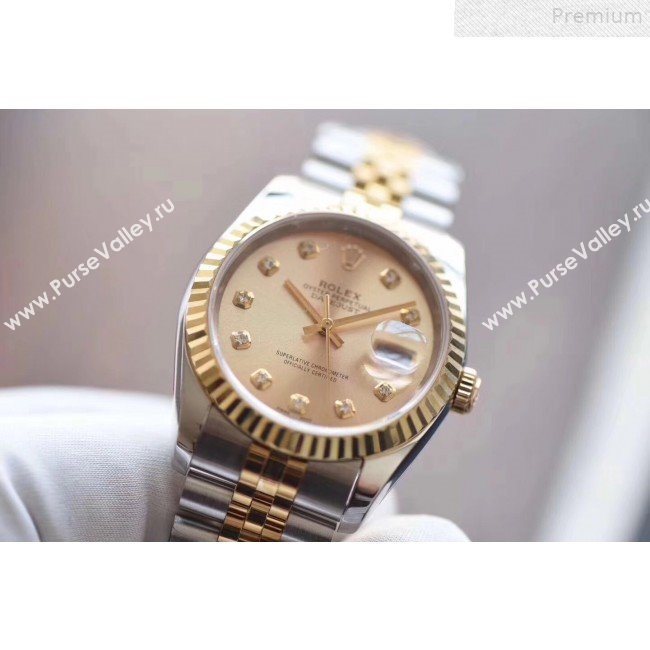 Rolex Datejust Watch 36mm Gold/Silver Top Quality (KN-9072559)