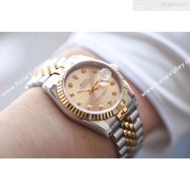 Rolex Datejust Watch 36mm Gold/Silver Top Quality (KN-9072559)