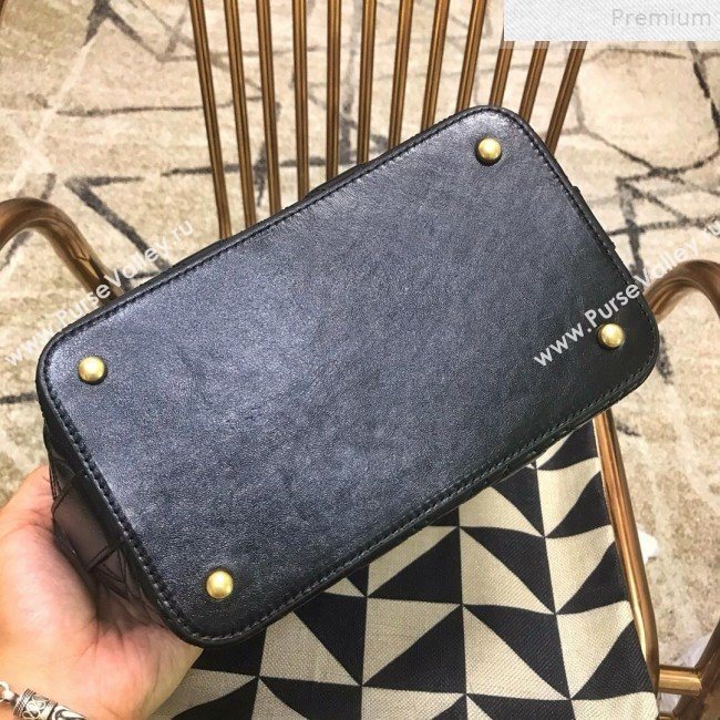 Chanel Quilted Calfskin Small Hobo Top Handle Bag AS0845 Black 2019 (JDH-9072230)