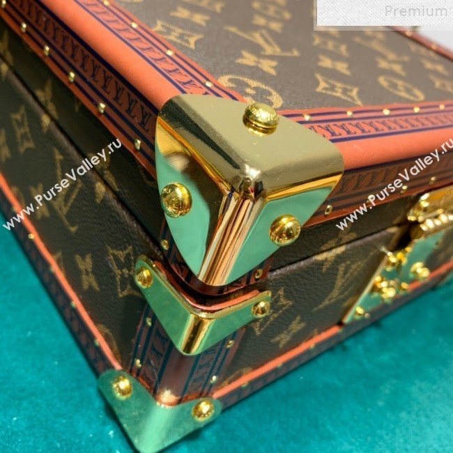 Louis Vuitton Cotteville 24 Monogram Canvas Hard Sided Suitcase Fushia 2019 (LVSJ-9072371)