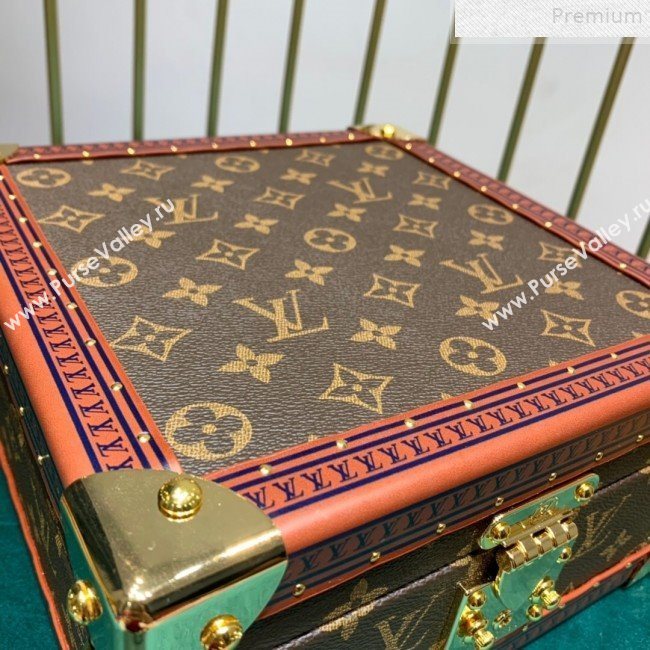 Louis Vuitton Cotteville 24 Monogram Canvas Hard Sided Suitcase Fushia 2019 (LVSJ-9072371)