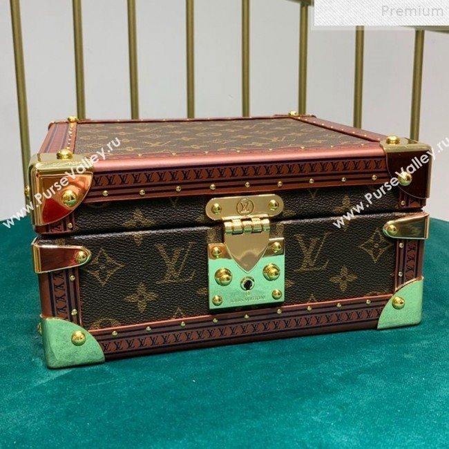 Louis Vuitton Cotteville 24 Monogram Canvas Hard Sided Suitcase Blue 2019 (LVSJ-9072372)