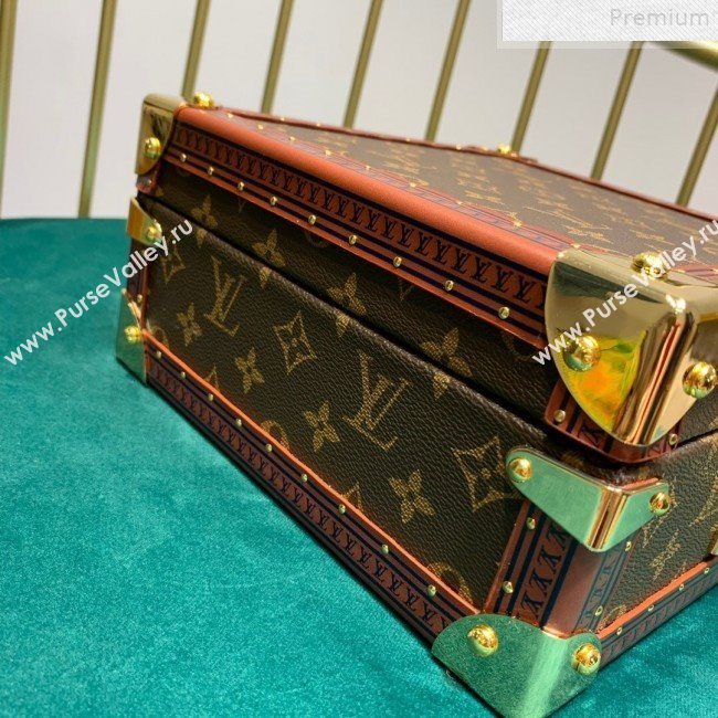 Louis Vuitton Cotteville 24 Monogram Canvas Hard Sided Suitcase Blue 2019 (LVSJ-9072372)