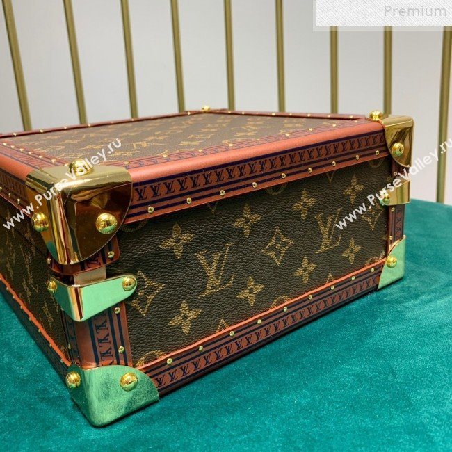 Louis Vuitton Cotteville 24 Monogram Canvas Hard Sided Suitcase Blue 2019 (LVSJ-9072372)