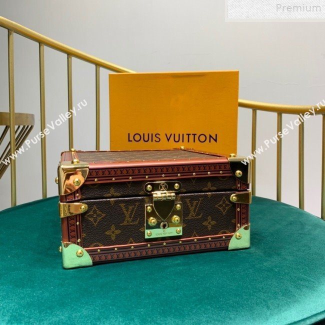 Louis Vuitton Cotteville 24 Monogram Canvas Hard Sided Suitcase Red 2019 (LVSJ-9072373)