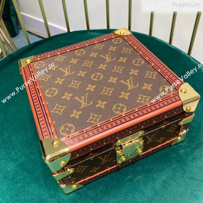 Louis Vuitton Cotteville 24 Monogram Canvas Hard Sided Suitcase Red 2019 (LVSJ-9072373)