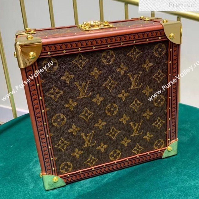 Louis Vuitton Cotteville 24 Monogram Canvas Hard Sided Suitcase Red 2019 (LVSJ-9072373)