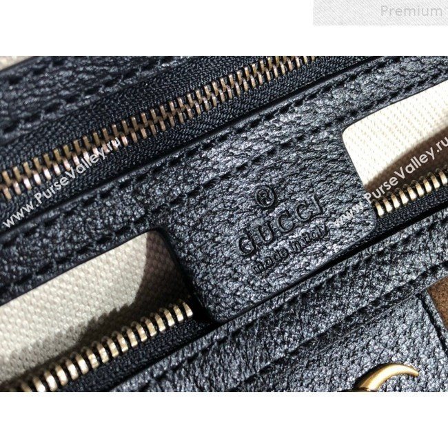 Gucci Medium GG Velvet Duffle Travel Bag 574966 Brown 2019 (BLWX-9072414)