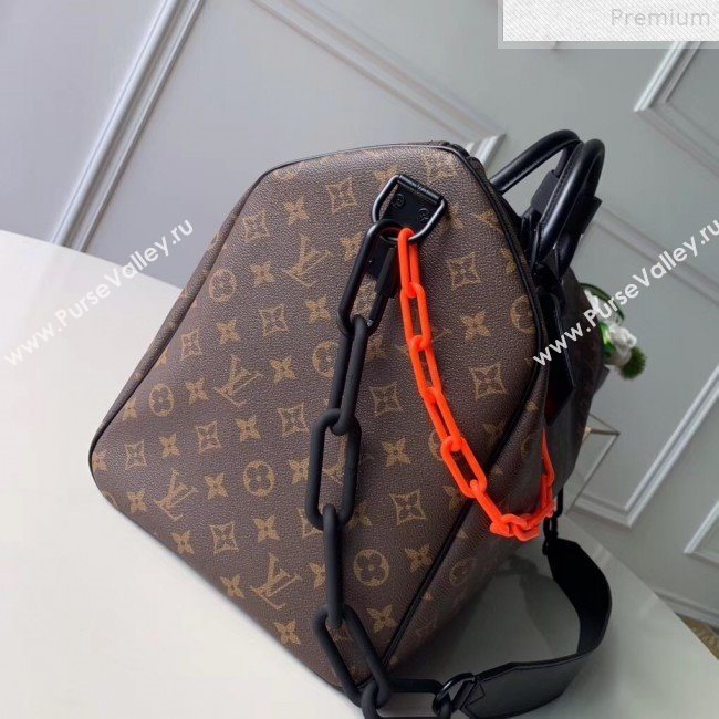 Louis Vuitton Mens Monogram Canvas Keepall Bandouliere 50 Top Handle Bag M44471 2019 (KD-9072322)