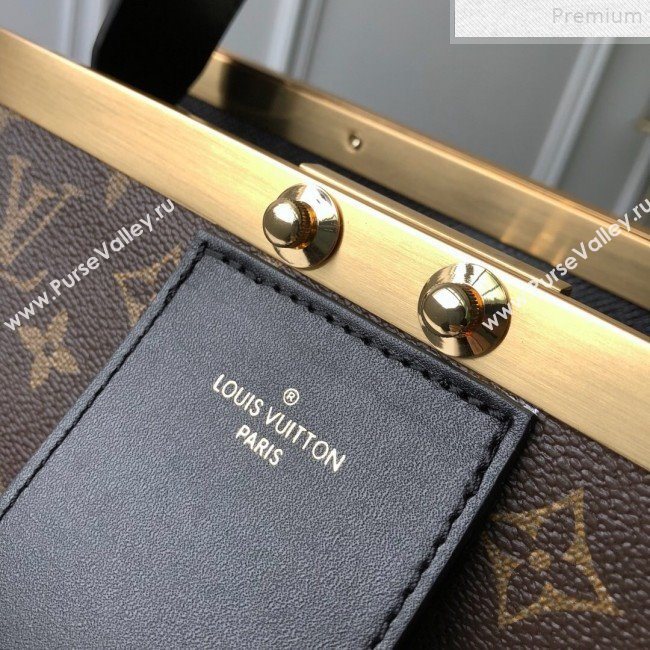 Louis Vuitton City Frame Monogram Canvas Loop Top Handle Bag M52240 2018 (KD-9072325)