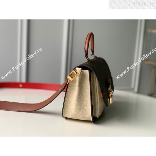Louis Vuitton Vaugirard Monogram Canvas Messenger Top Handle Bag M44353 Crème Beige 2019 (KD-9072326)