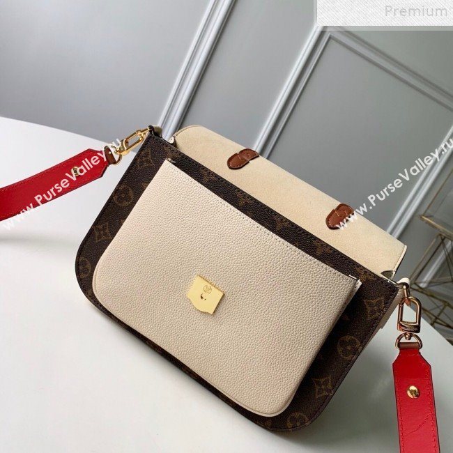 Louis Vuitton Vaugirard Monogram Canvas Messenger Top Handle Bag M44353 Crème Beige 2019 (KD-9072326)