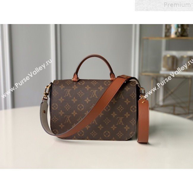 Louis Vuitton Vaugirard Monogram Canvas Messenger Top Handle Bag M44354 Black 2019 (KD-9072327)