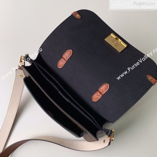 Louis Vuitton Vaugirard Monogram Canvas Messenger Top Handle Bag M44354 Black 2019 (KD-9072327)