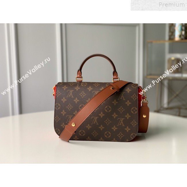 Louis Vuitton Vaugirard Monogram Canvas Messenger Top Handle Bag M44548 Red 2019 (KD-9072328)