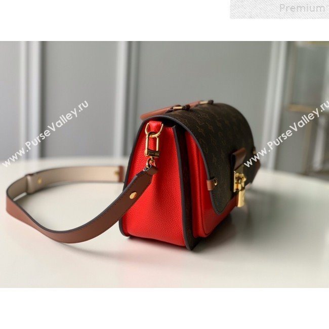 Louis Vuitton Vaugirard Monogram Canvas Messenger Top Handle Bag M44548 Red 2019 (KD-9072328)