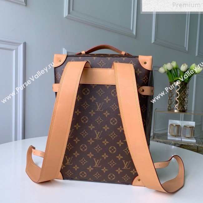 Louis Vuitton Mens Monogram Canvas Soft Trunk Backpack PM  M44752 2019 (KD-9072329)