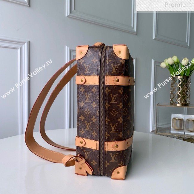 Louis Vuitton Mens Monogram Canvas Soft Trunk Backpack PM  M44752 2019 (KD-9072329)