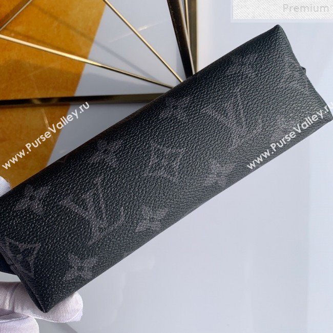 Louis Vuitton Monogram Canvas Cosmetic Pouch M47515 Black (FANG-9072341)