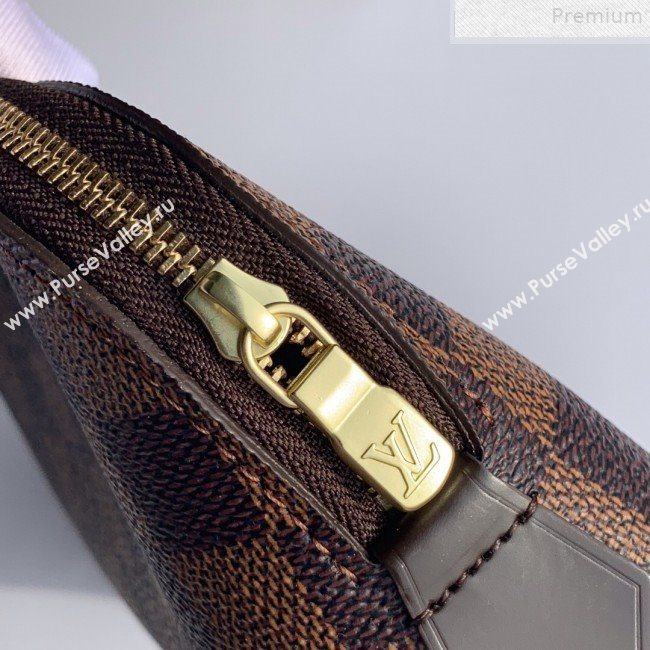 Louis Vuitton Damier Ebene Canvas Cosmetic Pouch N47516 Coffee  (FANG-9072343)