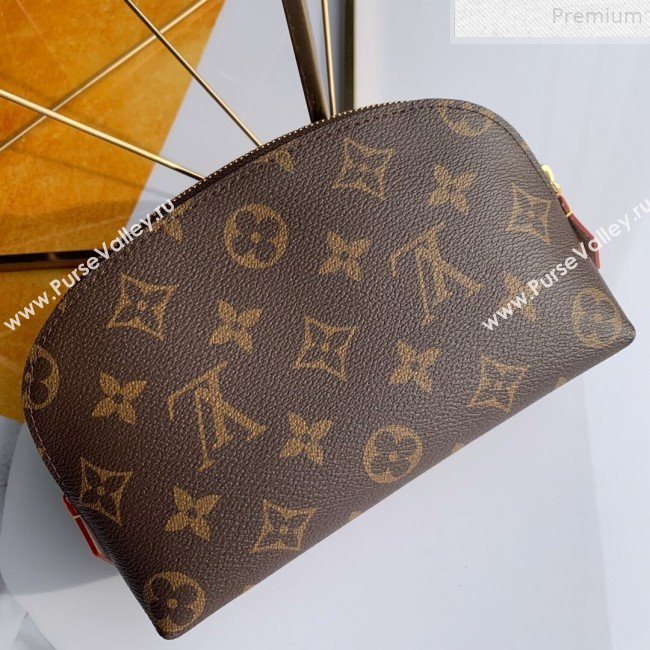 Louis Vuitton Monogram Canvas Cosmetic Pouch M47515 Coffee  (FANG-9072337)