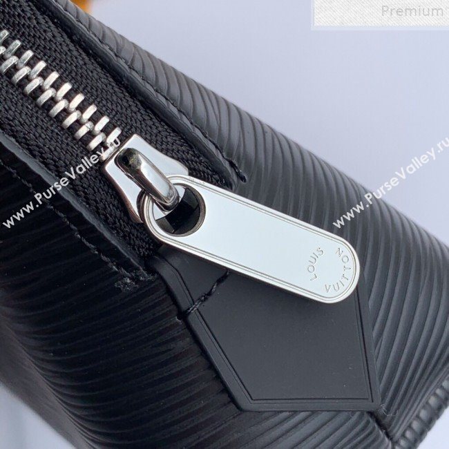 Louis Vuitton Epi Leather Cosmetic Pouch M41348 Black (FANG-9072351)