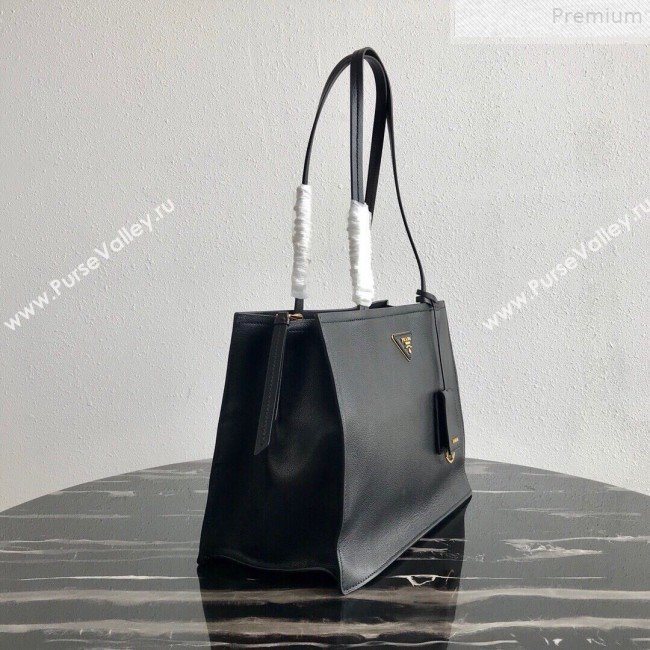 Prada Etiquette Toto Bag 1BG122 Black 2019 (PYZ-9072509)