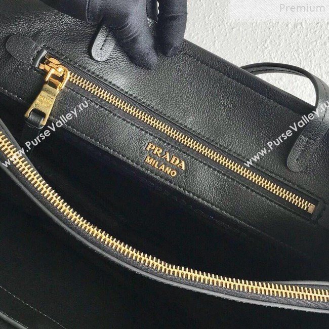 Prada Etiquette Toto Bag 1BG122 Black 2019 (PYZ-9072509)