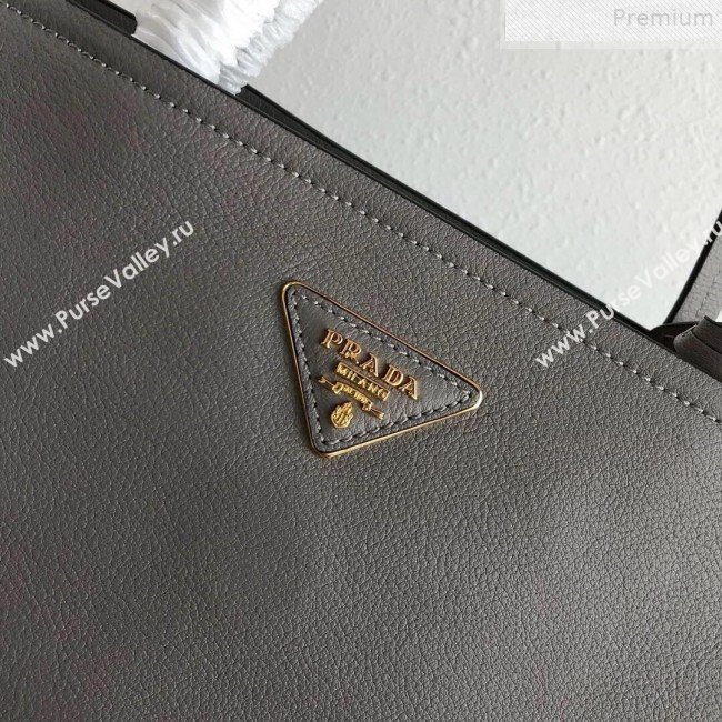 Prada Etiquette Toto Bag 1BG122 Grey 2019 (PYZ-9072510)