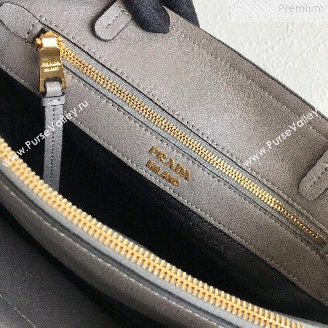 Prada Etiquette Toto Bag 1BG122 Grey 2019 (PYZ-9072510)