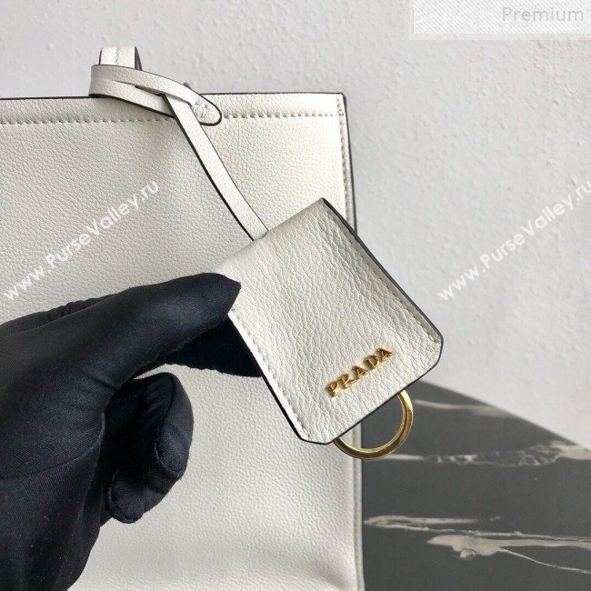 Prada Etiquette Toto Bag 1BG122 White 2019 (PYZ-9072508)