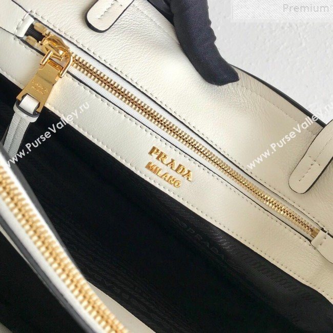 Prada Etiquette Toto Bag 1BG122 White 2019 (PYZ-9072508)