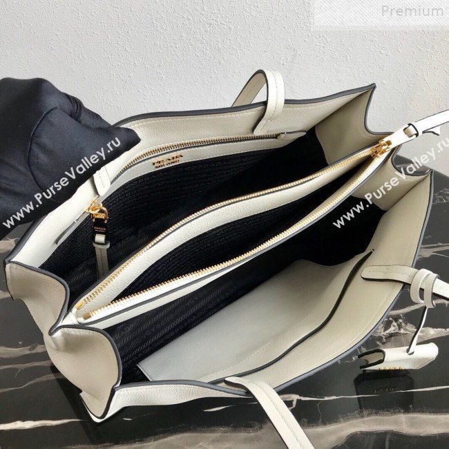 Prada Etiquette Toto Bag 1BG122 White 2019 (PYZ-9072508)