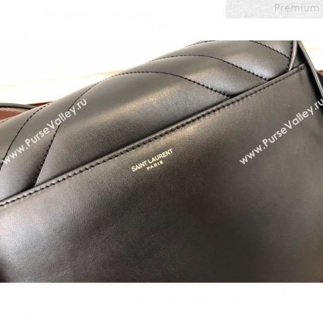 Saint Laurent Joan Satchel Shoulder Bag in “Y” Quilted Leather 579583 Black 2019 (KTSD-9072524)