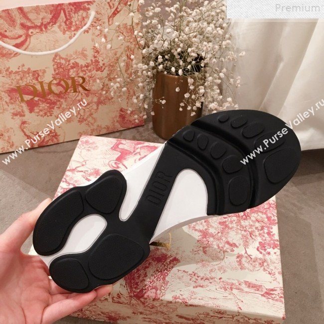 Dior WalknDior Oblique Canvas Logo Band High-Top Sneaker Boot 2019 (KL-9072713)