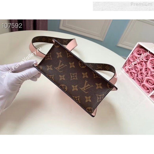 Louis Vuitton Spring Street Top Handle Bag in Red Vernis Leather M90468 Ligh Pink 2019 (LVSJ-9072955)