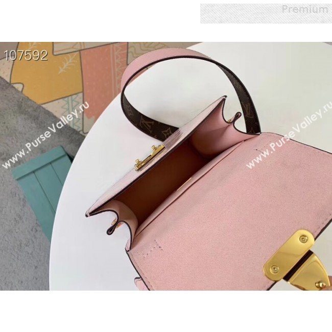 Louis Vuitton Spring Street Top Handle Bag in Red Vernis Leather M90468 Ligh Pink 2019 (LVSJ-9072955)